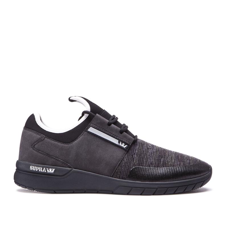 Supra FLOW RUN Laufschuhe Damen Schwarz Online Kaufen YCKHI1982